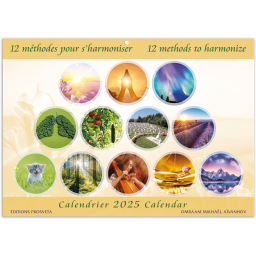 12 méthodes pour s’harmoniser - Calendrier 2025